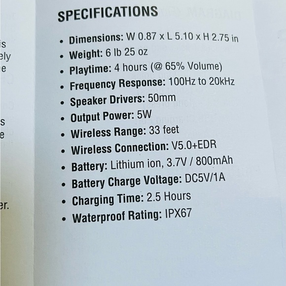 🎶 Monster Energy Aquathump waterproof speaker 🎶 - Picture 12 of 12